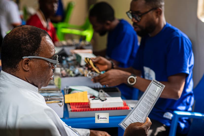 Team with beneficiaries